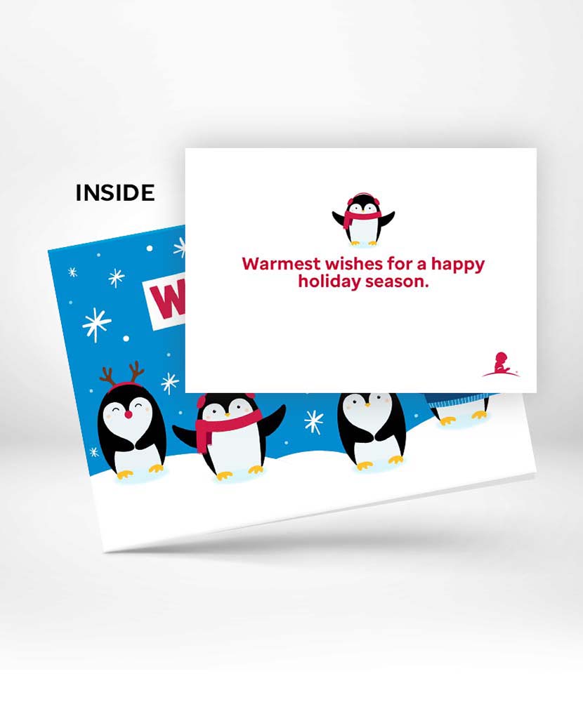 Primary image Warm Wishes Holiday Card - 10 pk